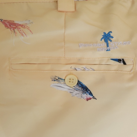 Bermuda Styles Fishing Lure Swim Trunks - Picture 6 of 9